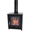 MON MOBILIER DESIGN SOLARIS Poêle à bois à accumulation 12 kW - bûches de 45 cm - rendement élevé