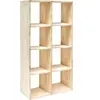 Etagère bois massif 4x2 cases Elio  Bois