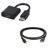 Adaptateur convertisseur Display port vers HDMI + Câble HDMI 1,5 mètre...