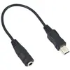 STRAßE TECH Câble Adaptateur Microphone jack 3,5 mm pour GoPro Hero 3/3+/4 - Connexion Audio de Haute Qualité -