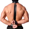 Collier Bondage Cuir pour Mains