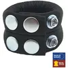 Ballstretcher lesté en cuir 140g - Largeur 4cm 