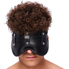 Masque en cuir rembourré BLIND UP Noir 