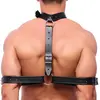 Collier Bondage et Maintien de bras en Cuir 