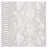 GENERIQUE Simili-cuir effet peau de reptile Comodo(...) - Blanc