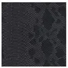 GENERIQUE Simili-cuir effet peau de reptile Comodo(...) - Noir