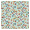 GENERIQUE Tissu fleurs Aphrodites vendu au mètre(...) - Celz000 Vert