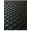 GENERIQUE Tissu simili cuir matelassé vendu au mètre(...) - 0 Noir