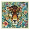 GENERIQUE Tissu carré jacquard 48/48 tigre(...) - Multicolore