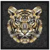 Tissu carré jacquard 48x48 cm tigre(...) - sherekahn