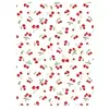 GENERIQUE Tissu coton enduit cerise vendu au mètre(...) - 0001 Blanc