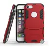htdmobiles Housse etui coque rigide anti choc pour Apple iPhone 7 + film ecran - ROUGE