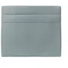Tete de lit Lignes Velours Gris bleuté L 200 cm - Ep 10 cm rembourré