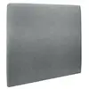 Sommeil de plomb Tete de lit Tapissée Tissu Noir - Ep 10 cm rembourré Prestige Literie