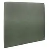 Sommeil de plomb Tete de lit Tapissée Tissu Noir - Ep 10 cm rembourré Prestige Literie