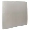 Tete de lit Tapissée Velours Gris clair L 180 cm - Ep 10 cm rembourré