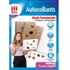 Non communiqué Autocollants Ronds Transparents - 4 feuilles A4 - 96 autocollants