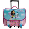 Cartable à roulettes GABBY ET LA MAISON MAGIQUE 41cm 2 compartiments
