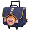 Cartable à roulettes - NARUTO - Naruto Ninja - 41 CM - 2 Compartiments - Trolley intégré