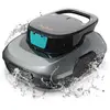 AIPER Robot Piscine sans Fil - Aspirateur Piscine 90 Minutes de Nettoyage avec Stationnement Automatique - Nettoyeur Compact Léger