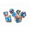 Epic Forge-Lot de 7 dés en boîte  Fusion Bleu et Or