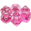 Epic Forge HDT-01 Lot de 7 Dés en boîte   Gemmes Magenta