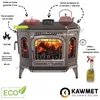 Poêle à bois en fonte avec plaque de cuisson 10.5 kW P7 CookTop LB ECO...