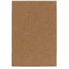 SWEEEK Tapis intérieur/extérieur effet jute coloris caramel. 120 x 170cm stabilisé aux UV