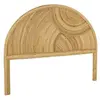 Non communiqué sweeek Tête de lit en rotin naturel bois clair bohème L140 x P45 x H115cm