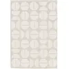 sweeek Tapis intérieur-extérieur motifs géométriques beige polyester r...