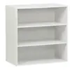 Sweeek Module de rangement décor bois blanc 2 étagères