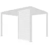 Claustra - SWEEEK - Triomphe - Aluminium - Blanc - 130cm pour pergola 4m