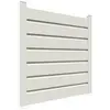 Closea Kit cloture - Lame 16cm - PVC Blanc - LG: 9m x H: 1m13