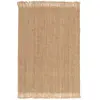 AFK Living Tapis en jute naturelle de haute qualité 120 x 170