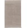 AFK Living Tapis design doux en laine et coton fait main gris 120 x 170