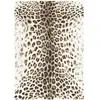 AFK Living Tapis design facile d'entretien marron 120x170 cm