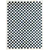 AFK Living Tapis à poil haut doux et confortable bleu 200 x 290