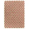 AFK Living Tapis à poil haut doux et confortable terracotta 120 x 170