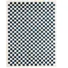 Tapis à poil haut doux et confortable bleu 160 x 213