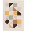 AFK Living Tapis souple et doux facile à entretenir multicolore 120 x 170