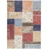 AFK Living Tapis patchwork finition couture anglaise 120 x 170