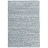 Tapis En Coton Recyclé Tissé À La Main Bartolo Gris