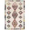 AFK Living Tapis shaggy design doux et volumineux de style ethnique 120 x 170