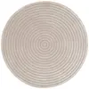 AFK Living Tapis rond design avec effet relief 160 x 160