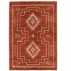Tapis  design doux et volumineux rouge 200 x 290