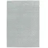 Tapis avec effet relief très doux bleu 160 x 230