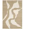 AFK Living Tapis avec effet relief très doux marron 200 x 290