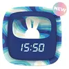 Réveil Et Veilleuse Pour Enfant Billy Clock - Motif Lapin Multicolore