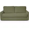 HOMIFAB Canapé Bianca 3PL Kaki côtelé