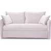 HOMIFAB Canapé Gina 3PL Rose pâle